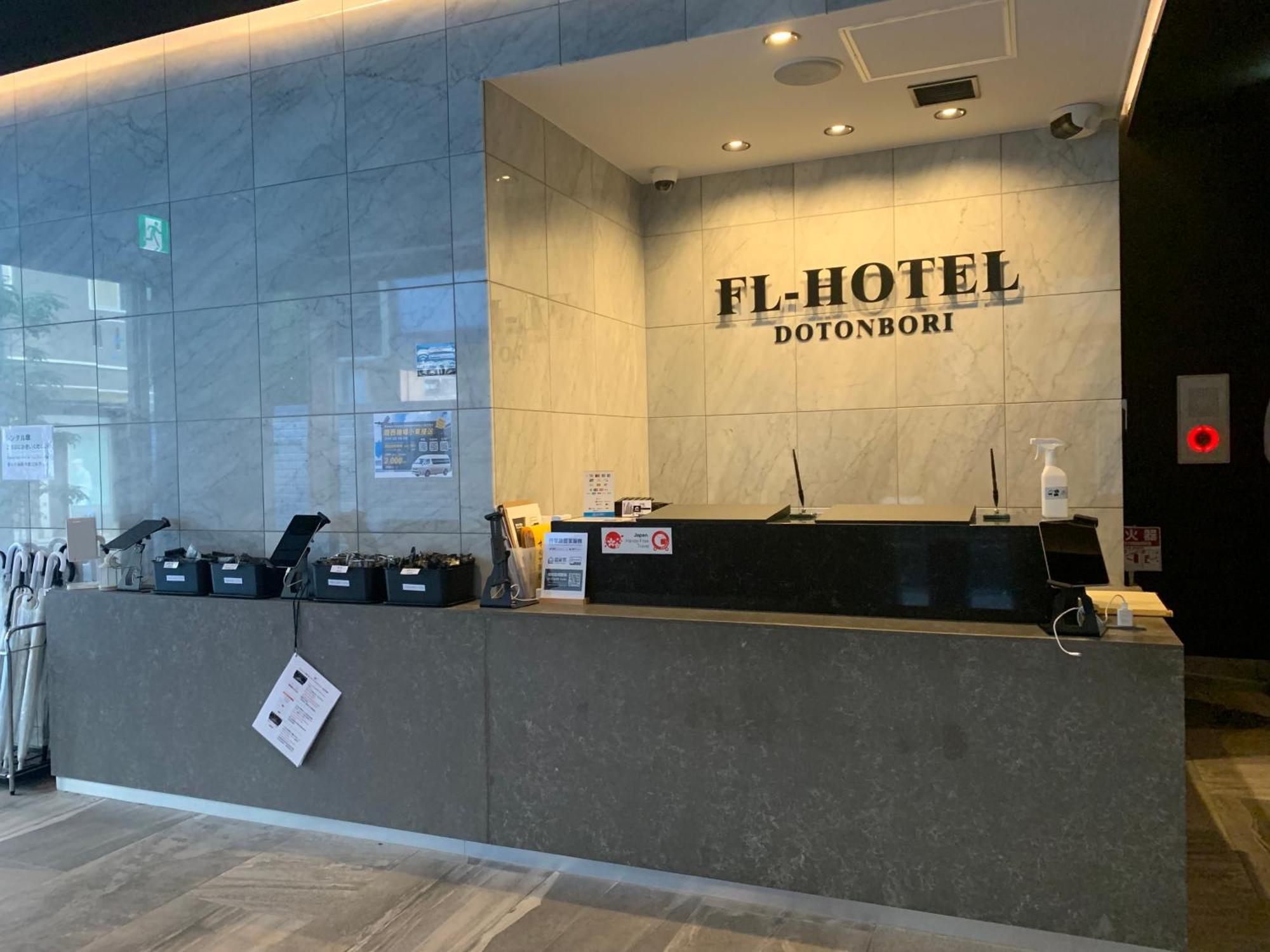 Fl Hotel Dotonbori Osaka Bagian luar foto